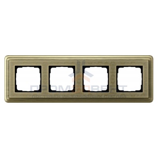 Рамка 4-ая Gira ClassiX Art Бронза/Бронза