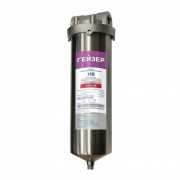 Фильтр магистральный 10"SL ГЕЙЗЕР HS - 1/2" (ВР/ВР, корпус из нержавеющей стали)