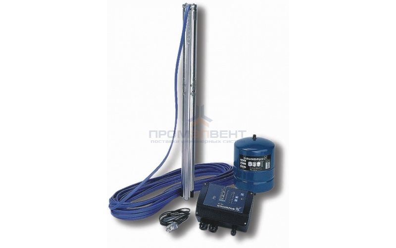 Комплект для поддержания постоянного давления с насосом Grundfos SQE 2-115