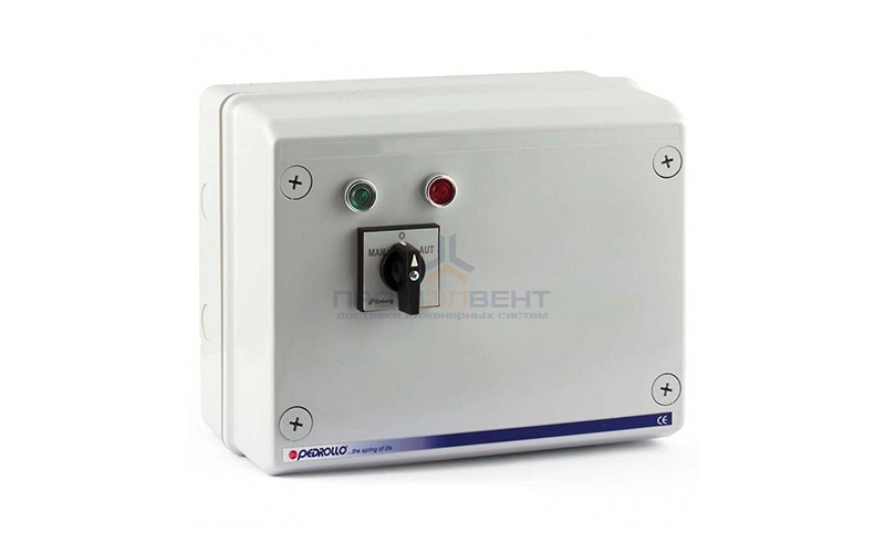 Пульт управления Pedrollo QET 2000 - 15,0 кВт (трехфазный, 36 А)