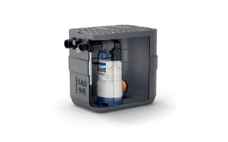 Установка канализационная Pedrollo SAR 40-RXm 1 - 0,25 кВт (Qmax 160 л/мин, Hmax 6,5 м, кабель 5 м)