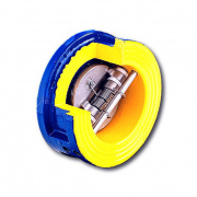 Клапан обратный дисковый Zetkama 407 A - Ду300 (ф/ф, PN10 Tmax 100°C, исполнение №56)