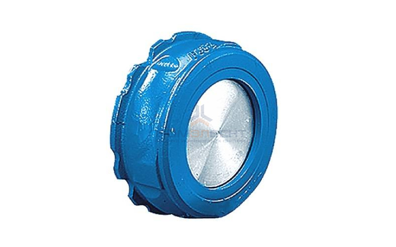 Клапан обратный межфланцевый Danfoss NVD 802 - Ду80 (ф/ф, PN16, Tmax 100°C, чугун)