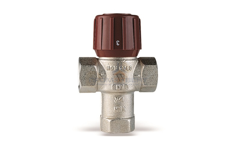 Клапан термостатический смесительный WATTS AQUAMIX 62C - 3/4
