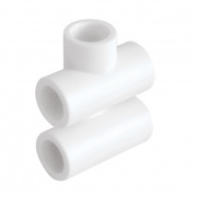 Пятерник KALDE - 25 (для полипропиленовых труб под пайку, цвет белый)