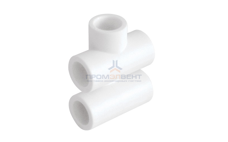 Пятерник переходной KALDE - 25 x 20 x 20 x 20 x 20 (для полипропиленовых труб под пайку, цвет белый)