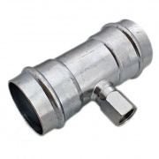 Тройник переходной Conex Banninger PC 4130G - 54 x 1/2" x 54 (оцинкованная сталь)