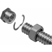 Комплект концевого фитинга из латуни Meibes FixLock Ду32 1"1/4 (внутренняя резьба)