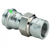 Муфта разъемная Viega Sanpress Inox 2362 - 18 x 1/2" (нержавеющая сталь)