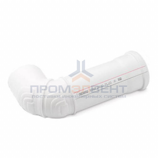 Отвод 87° с удлинением для манжеты REHAU RAUPIANO PLUS - 75 (для системы внутренней канализации)