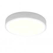 06-39 Светодиодная панель накладная круглая 220В, 18Вт, CRI:80Ra, 1440Лм, Ф 170 мм,  алюминиевый корпус, изолированный драйвер, 2700К