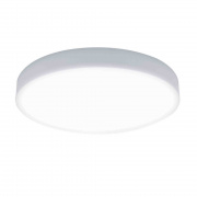 06-65 Светодиодная панель накладная круглая 220В, 24Вт, CRI:80Ra, 1920Лм, Ф 220 мм,  алюминиевый корпус, изолированный драйвер, 6500K