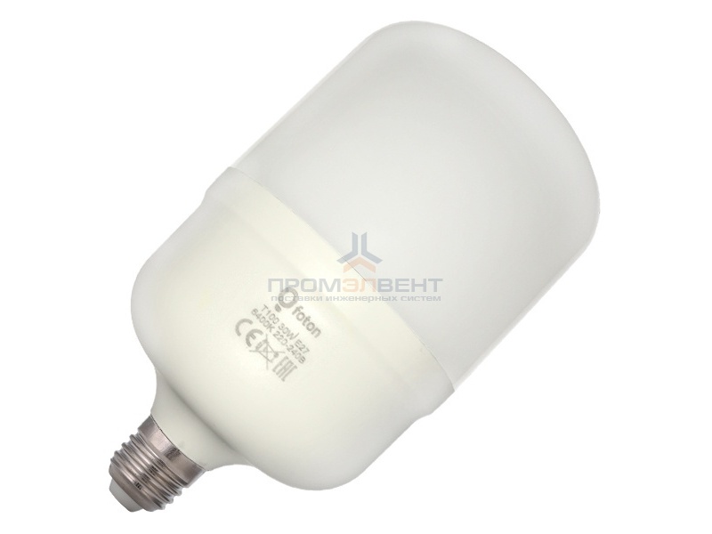 Лампа светодиодная FL-LED T100 30W 6400К 220V-240V 2800lm E27 (+ переходник E40) дневной свет