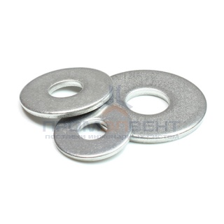 Шайба оцинкованная увеличенная