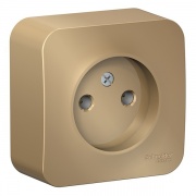 Розетка без заземления без шторок Blanca Schneider Electric 16А 250В титан