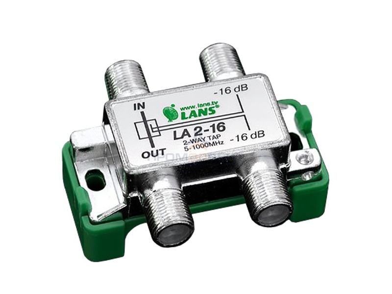 Ответвитель 2 отвода 16.0 дБ
