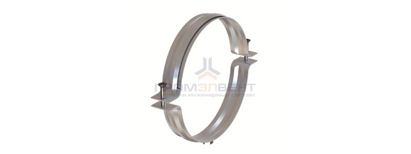 Хомут для тяжелых нагрузок 80мм, без изоляции