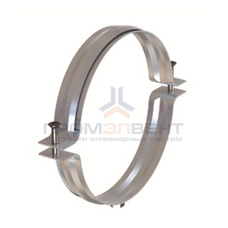 Хомут для тяжелых нагрузок 63мм, без изоляции