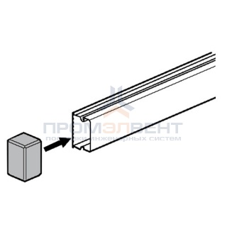Заглушка 16x16мм Legrand METRA