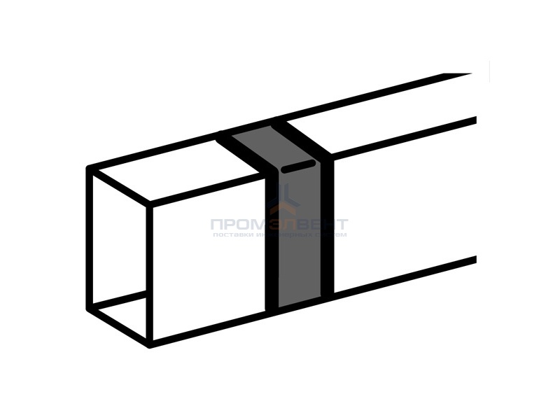 Накладка на стык 40x40мм Legrand METRA
