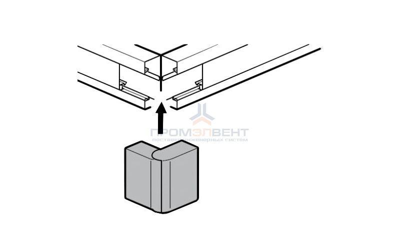 Внешний угол 24x14мм Legrand METRA