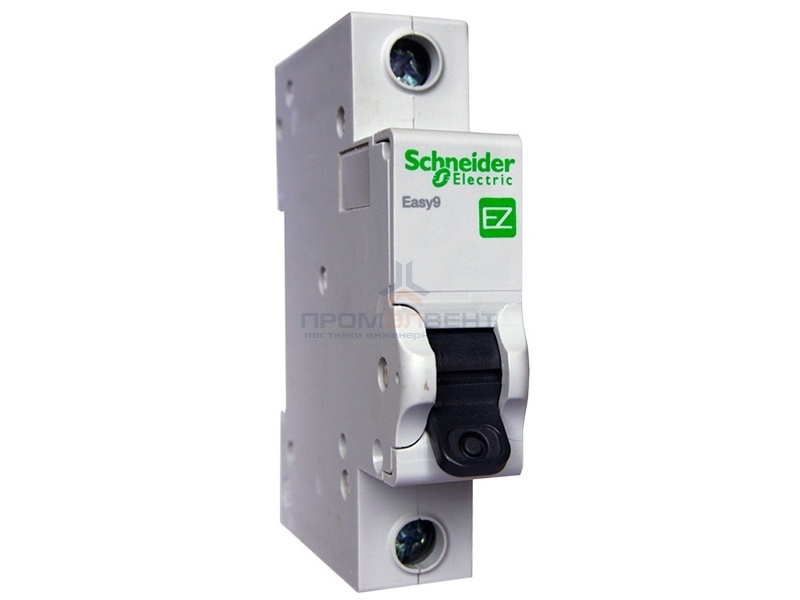 Автоматический выключатель Schneider Electric EASY 9 1П 63А С 4,5кА 230В (автомат)