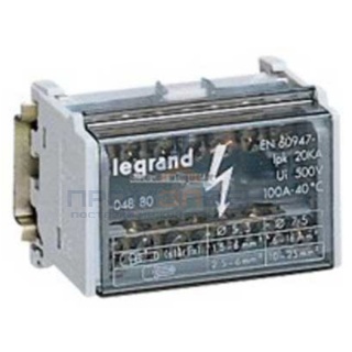 Модульный распределительный блок Legrand (2х7) 14 контактов 100A