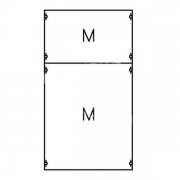 Панель с монтажной платой 2ряда/5 рейки