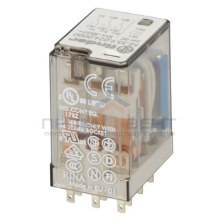 Миниатюрное реле Finder 3 контакта 10A DC - 24В AgNi